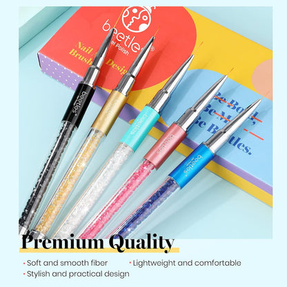 Beetles_Gel_Polish_Nail_Art_Liner_Brushes_5Pcs_Painting_Art_Design_Pen_Set_Diamond_Application_Rhinestone_Handle_Dotting_Drawing_Sizes_5_7_9_11_20mm_Nail_Design_Gift_for_Women