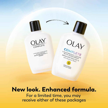Olay Complete All Day Moisturizer with Broad Spectrum SPF 15 Normal, 4 Fl Oz