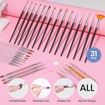 Beetles_31pcs_Nail_Art_Brushes,_Dotting_Tools,_Nail_Art_Pens,_Dust_Brush,_Striping_Liner_Fingernail_Drawing_Pens_with_Palette_Holder_All_in_One_for_Starter_Manicure_Design_Set