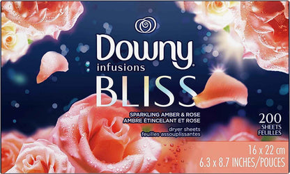 Downy CALM, Mega Dryer Sheets, Laundry Fabric Softener, Lavender and Vanilla Bean