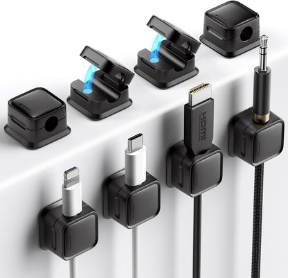 8_Pack_Cord_Organizer_Holder,Costop_Strong_Adhesive_Desk_Cable_Management_Magnetic_Easy_Open,Organize_Phone_Charging_Cords_Wire_Holder_Organizer_Neatly_for_Home,Office,Car,Desk,Nightstand