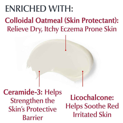 Eucerin Eczema Relief Body Cream, Colloidal Oatmeal Enriched, Steroid Free Eczema Cream