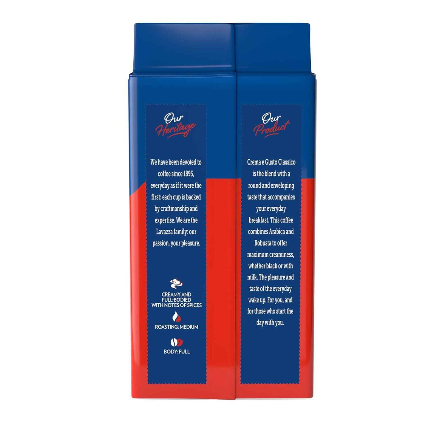 Lavazza Ground Coffee, Medium Roast, Arabica and Robusta Blend