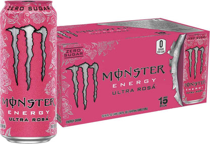 Monster Energy Ultra Variety Pack, PKZSD, Sugar Free Energy Drink, 16 Ounce | Pack of 15
