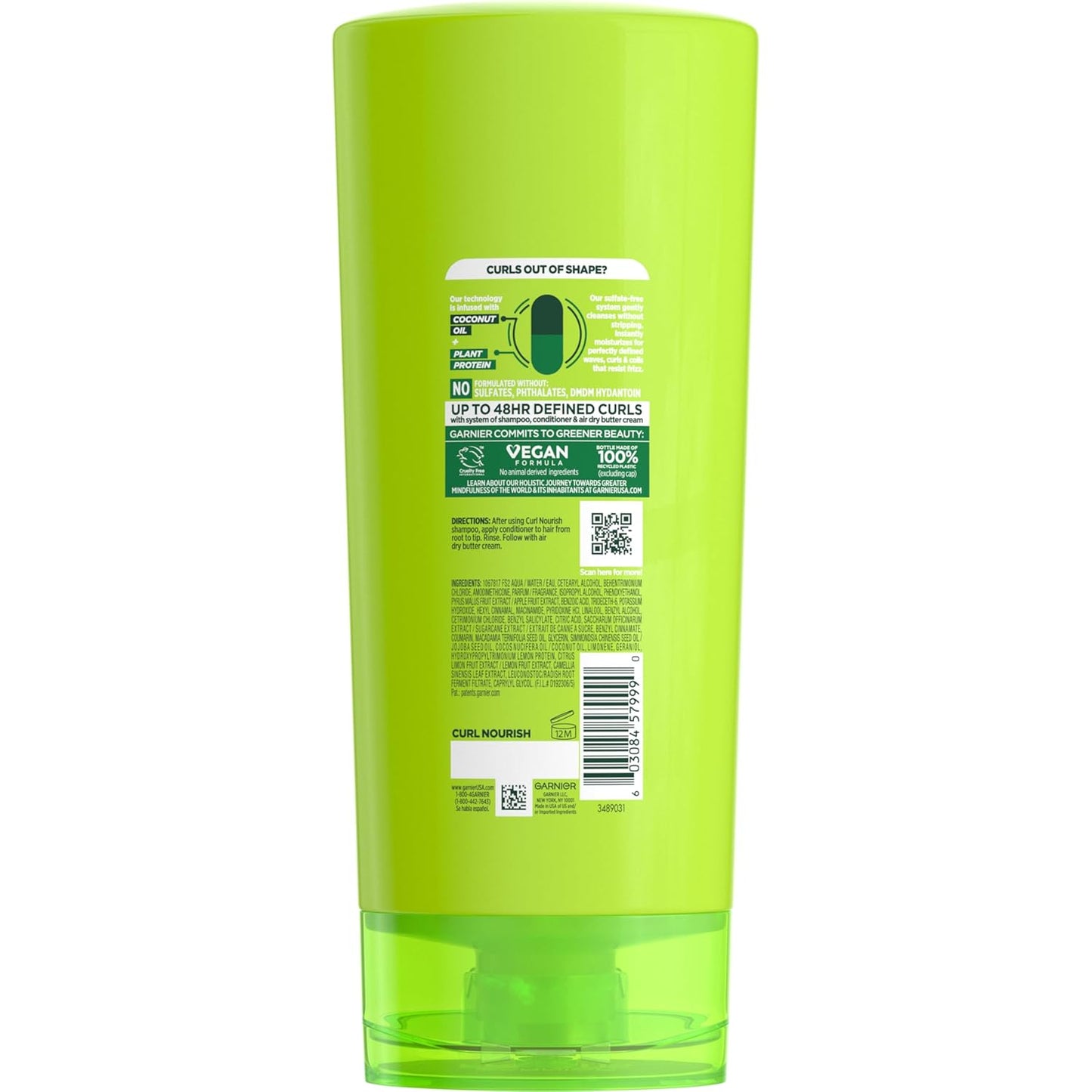 Garnier_Fructis_Curl_Nourish_Conditioner,_Curly_Hair_Conditioner_with_Coconut_Oil_and_Plant_Protein,_Up_to_48HR_Defined_Curls_for_all_Curl_Types,_21_Fl_Oz_(Packaging_May_Vary)