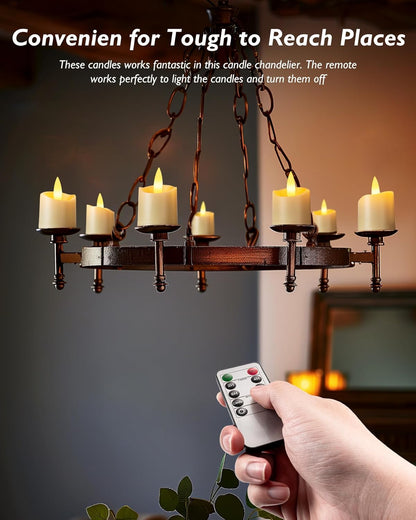 Homemory_Rechargeable_Flameless_Candles,_2/4/6/8H_Timer_LED_Votive_Candles,_6_PCS_Battery_Operated_Tea_Lights_with_Timer_for_Table,_Wedding,_Christmas_(USB_Charging_Cable_Included)