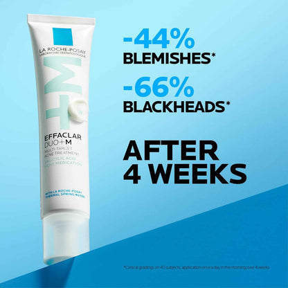 La Roche-Posay Effaclar Salicylic Acid Acne Treatment For Face, Mattifying Acne Gel Cream Spot Treatment for Blackheads, Whiteheads & Pores, Prevents New Pimples, Non-Greasy, Sensitive Skin Safe