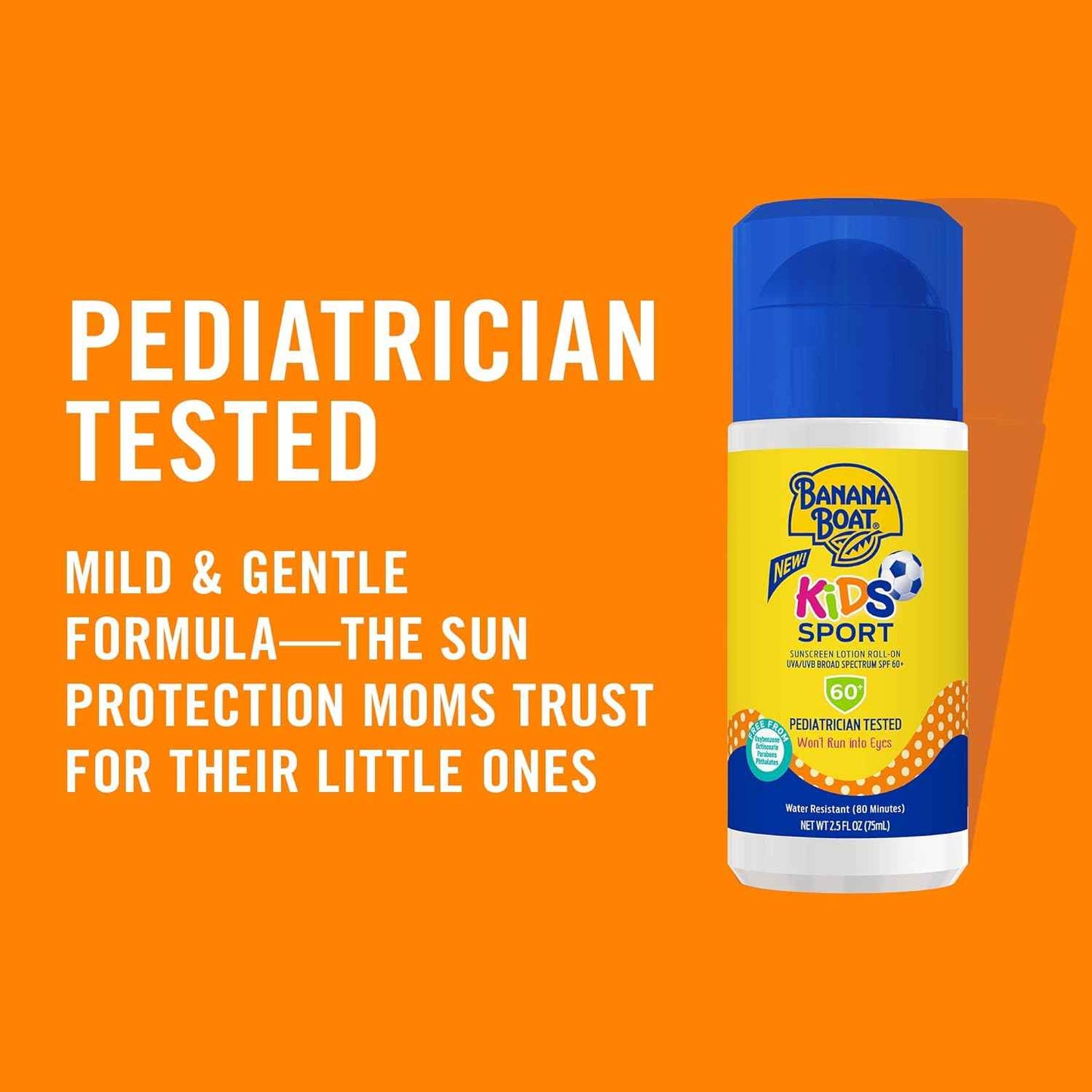 Banana Boat Sport Kids Sunscreen Roll On Lotion | Travel Size Sunscreen, Childrens Sunblock