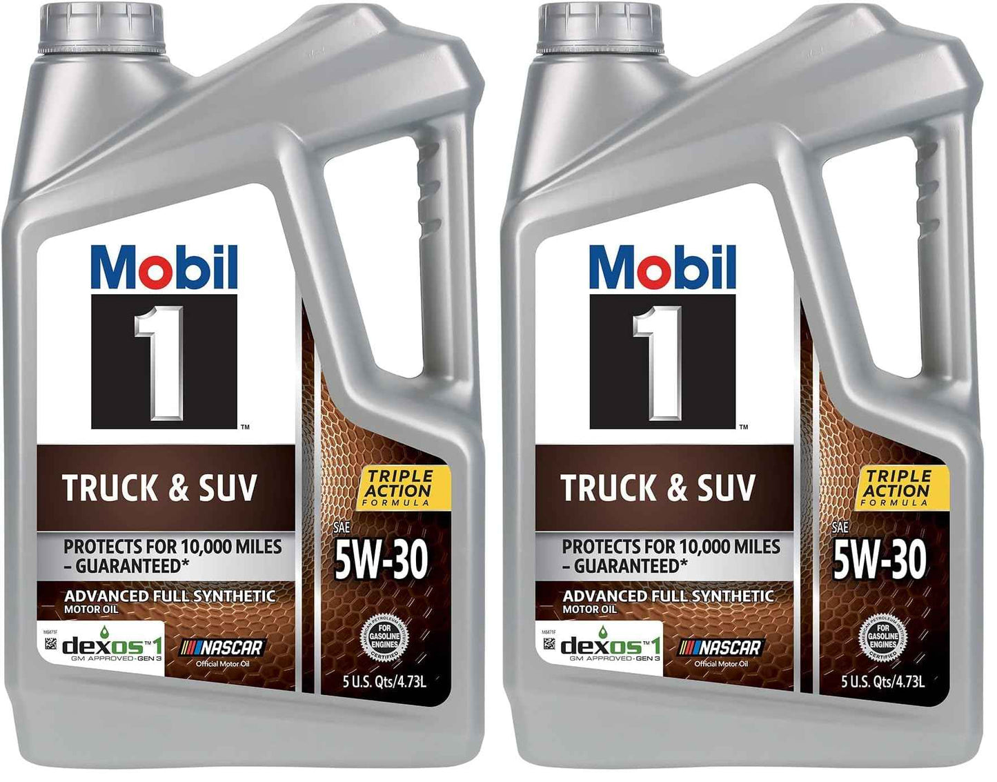 Mobil 1 Advanced Fuel Economy Full Synthetic Motor Oil 0W-20, 5 Quart