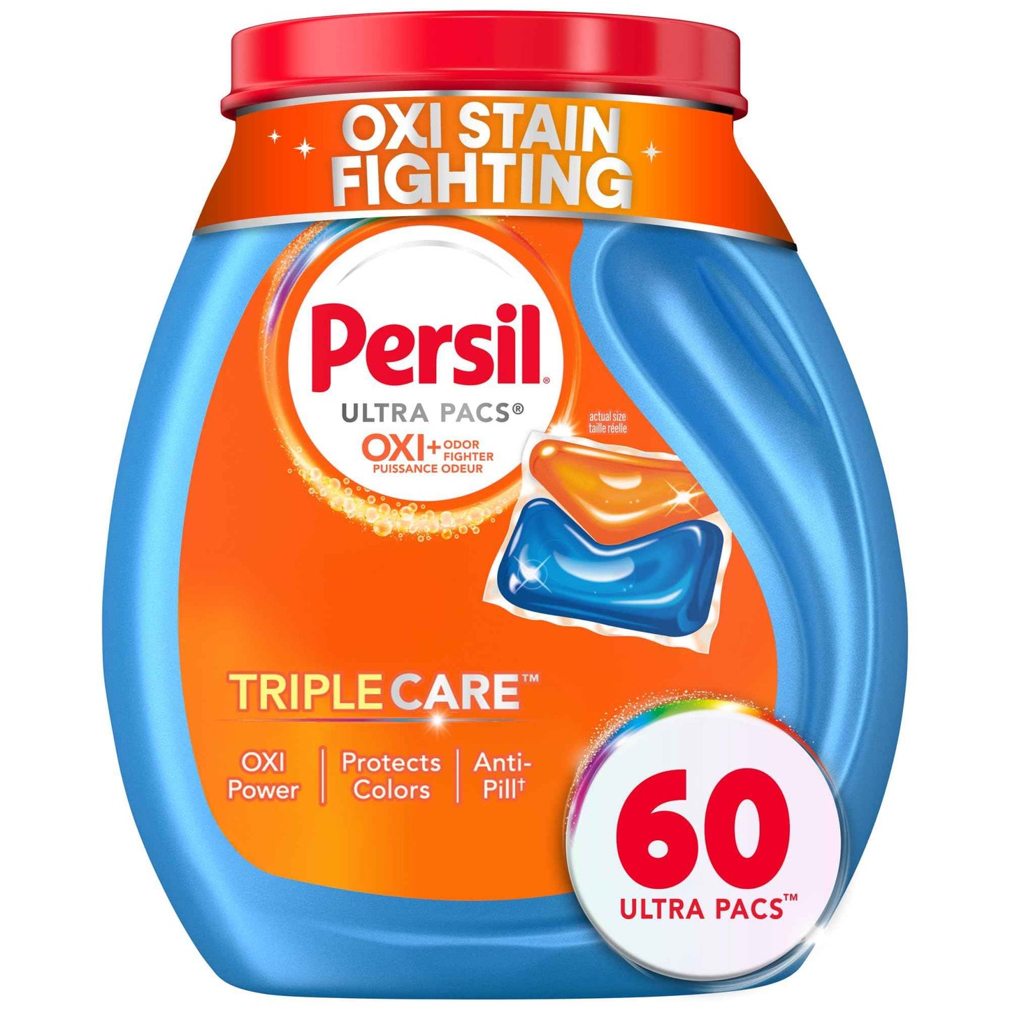 Persil Ultra Pacs Advanced Clean Oxi+Odor Power Laundry Detergent