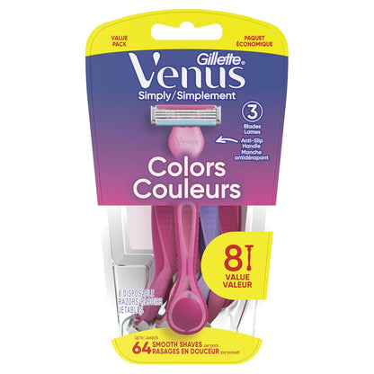 Gillette_Venus_Simply3_Disposable_Razors_for_Women,_8_Count,_Designed_for_a_Close_and_Comfortable_Shave