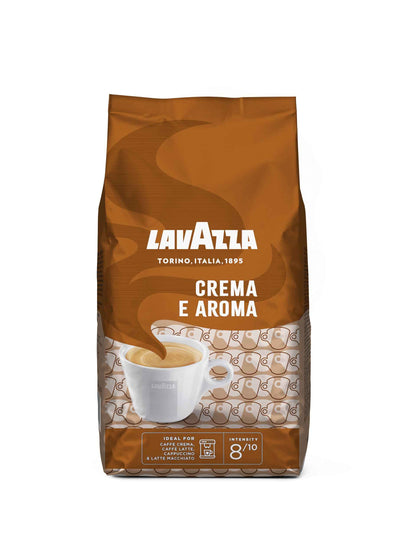 Lavazza Whole Bean Coffee Blend, Balanced medium roast with an intense, earthy flavor and long lasting crema, Non-GMO