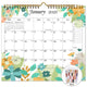 2025-2026 wall calendar flower