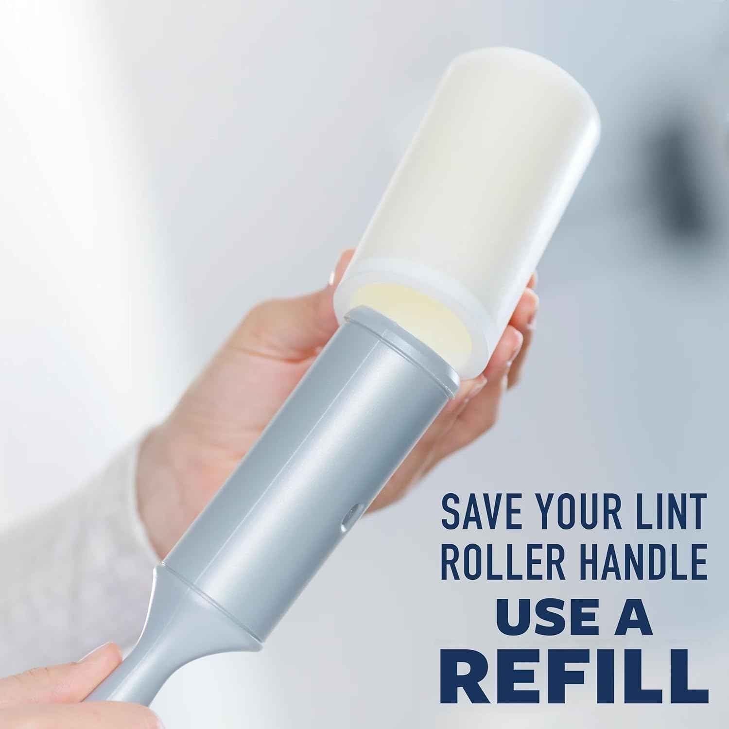 Scotch-Brite Everyday Clean Lint Roller, Multi-Purpose Pet Hair, Fuzz, and Lint Remover for Clothes, Furniture, Vehicle Upholstery, and More