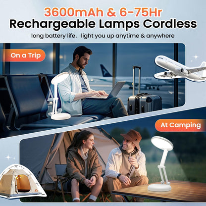 One_Fire_Cordless_Desk_Lamp,Dimmable_Small_Battery_Powered_Lights,3600mAh_Rechargeable_Wireless_Table_Lamp,Mini_Lamp&Portable_Light_for_Bed,Book_Reading,Home_for_Small_Spaces,Nail_Light,Craft,Office
