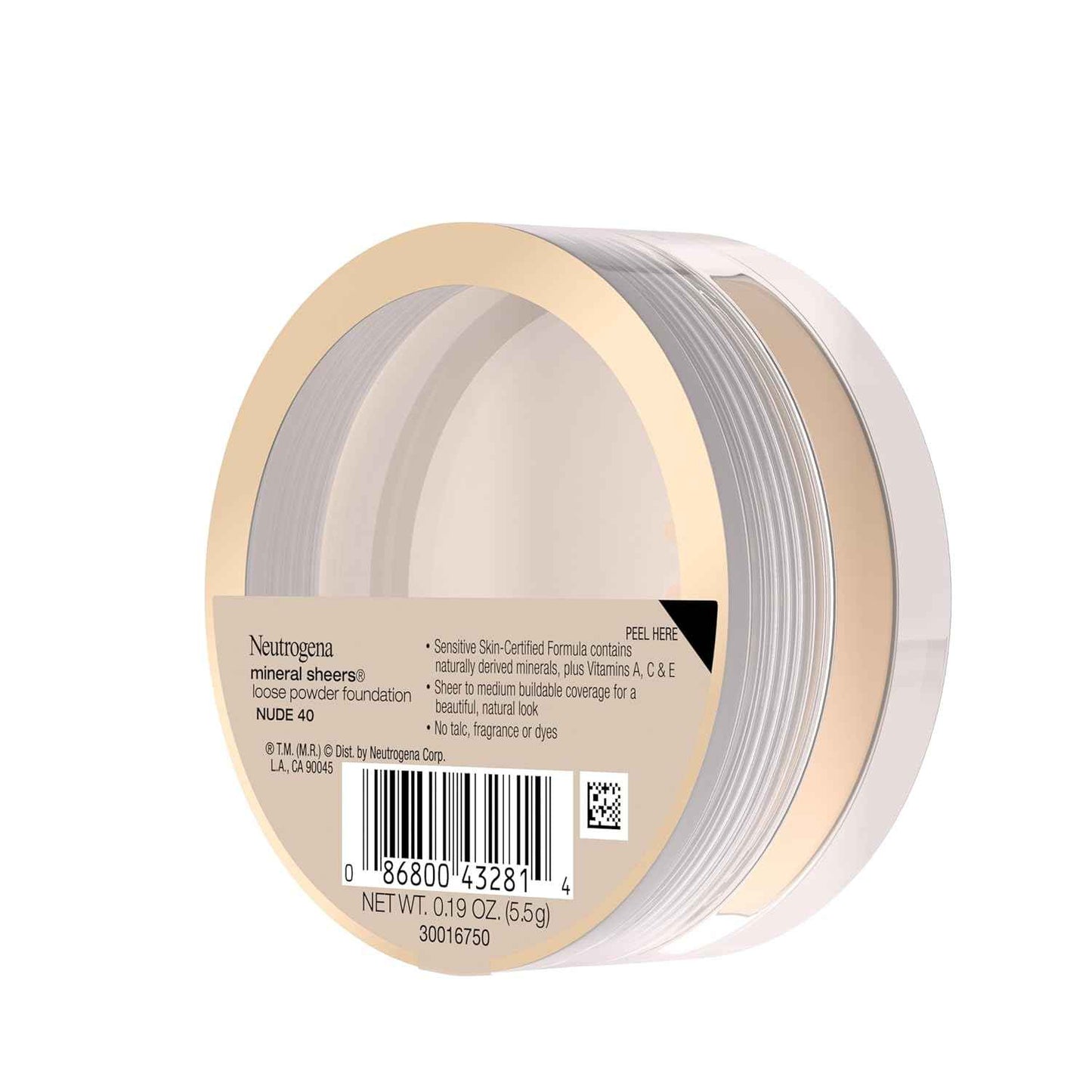 Neutrogena Mineral Sheers Lightweight Loose Powder Makeup Foundation with Vitamins A, C, & E, Sheer to Medium Buildable Coverage, Skin Tone Enhancer, Face Redness Reducer