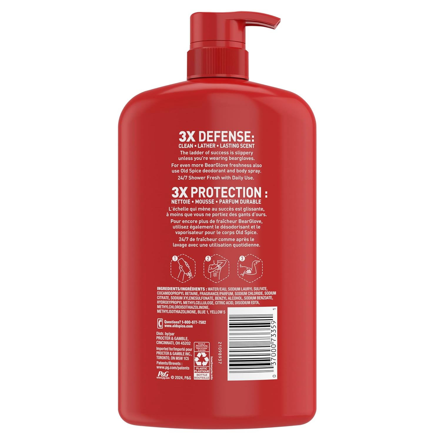 Old_Spice_Cleansing_Body_Wash_for_Men,_3X_Defense,_24/7_Shower_Fresh_with_Lasting_Scent,_2-in-1_Body_&_Face_Wash,_Bearglove_with_Crisp_Orchard_Scent,_33.4_(Pack_of_4)