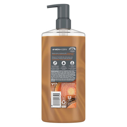 DOVE_MEN_Moisturizing_Body_Wash_|_#1_Dermatologist_Body_Wash_for_Men,_Sulfate_Free,_Paraben_Free,_&_Dye_Free_|_Sandalwood_+_Cardamom_Oil,_26oz