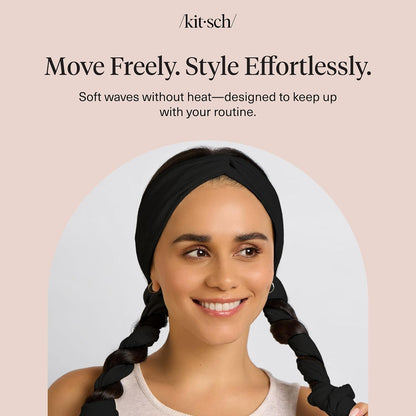 Kitsch_Set_&_Flow_Active_Heatless_Curling_Headband_For_Women_–_Achieves_Heatless_Curls_Overnight,_No_Heat_Damage_|_Heatless_Curlers_with_Flexible_Fit_|_Great_During_Gym_Sessions,_Travel_-_Black,_1pc