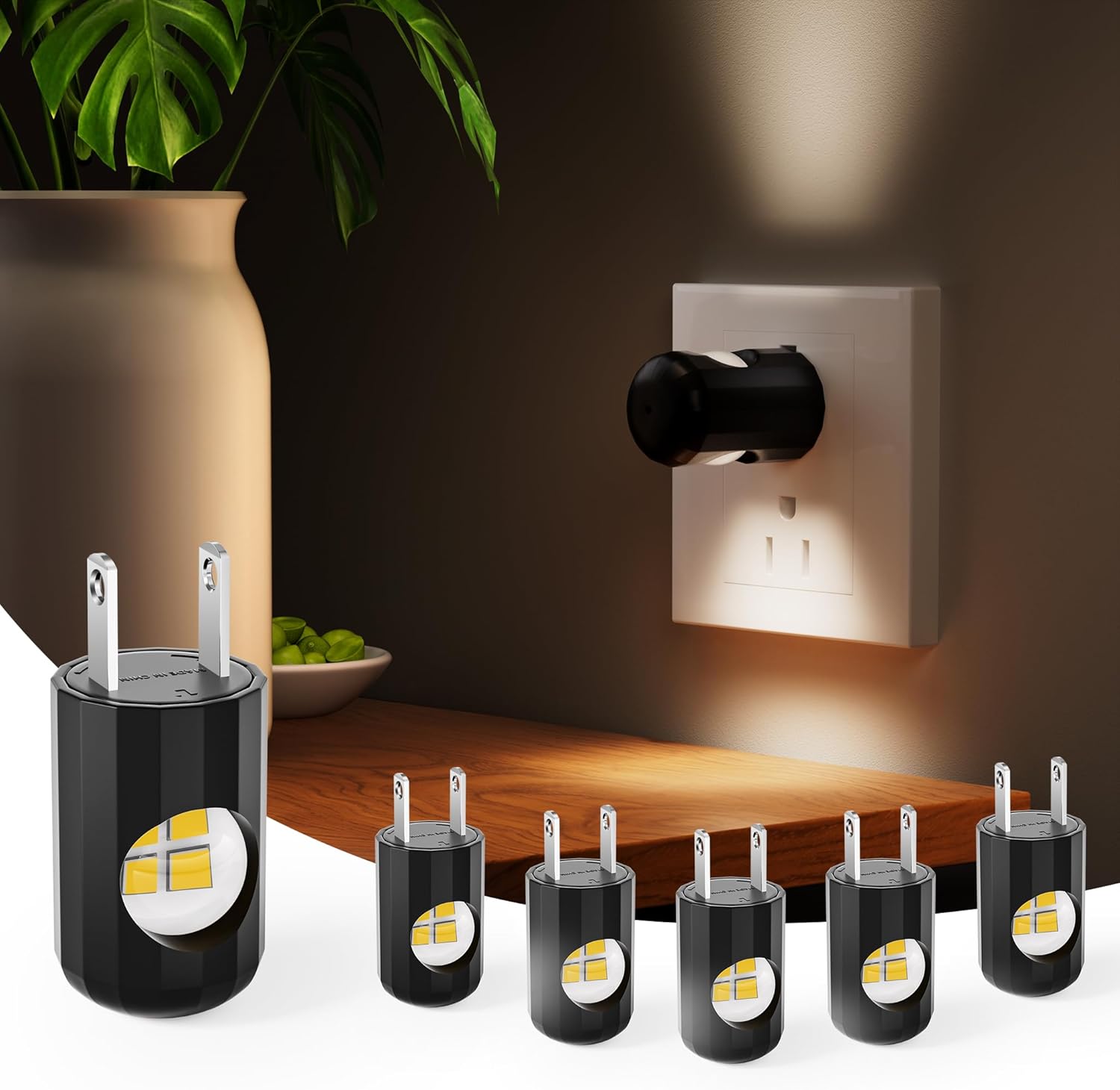6_Pack_LED_Night_Lights_with_Dusk_to_Dawn_Sensor,_3000K_Soft_White,_Plug_in_Wall_Night_Lights_for_Kids,_Kitchen,_Hallway,_Bathroom,_Bedroom,Non-Dimmable