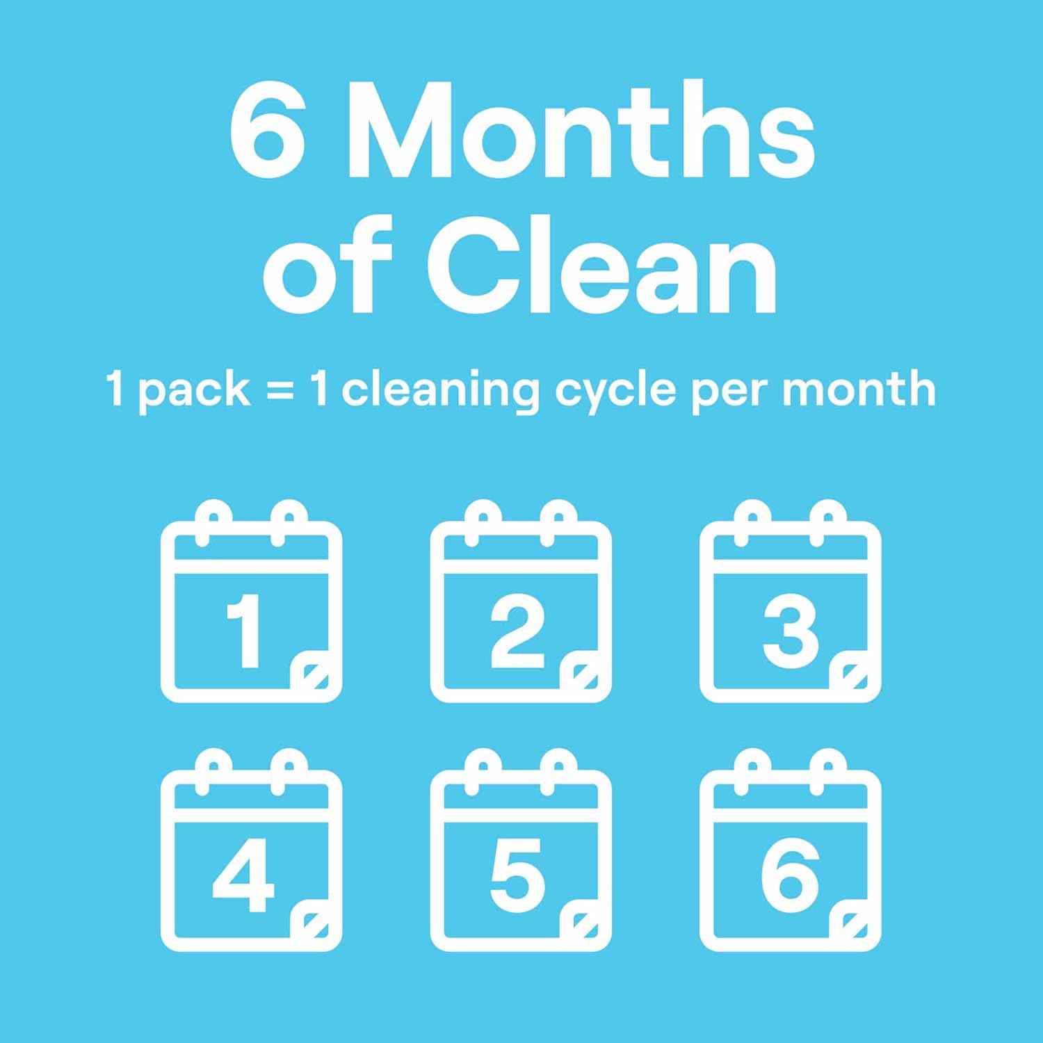 Seventh Generation Washing Machine Cleaner Free & Clear Targets Odor-Causing Residue Powered by Oxy Power