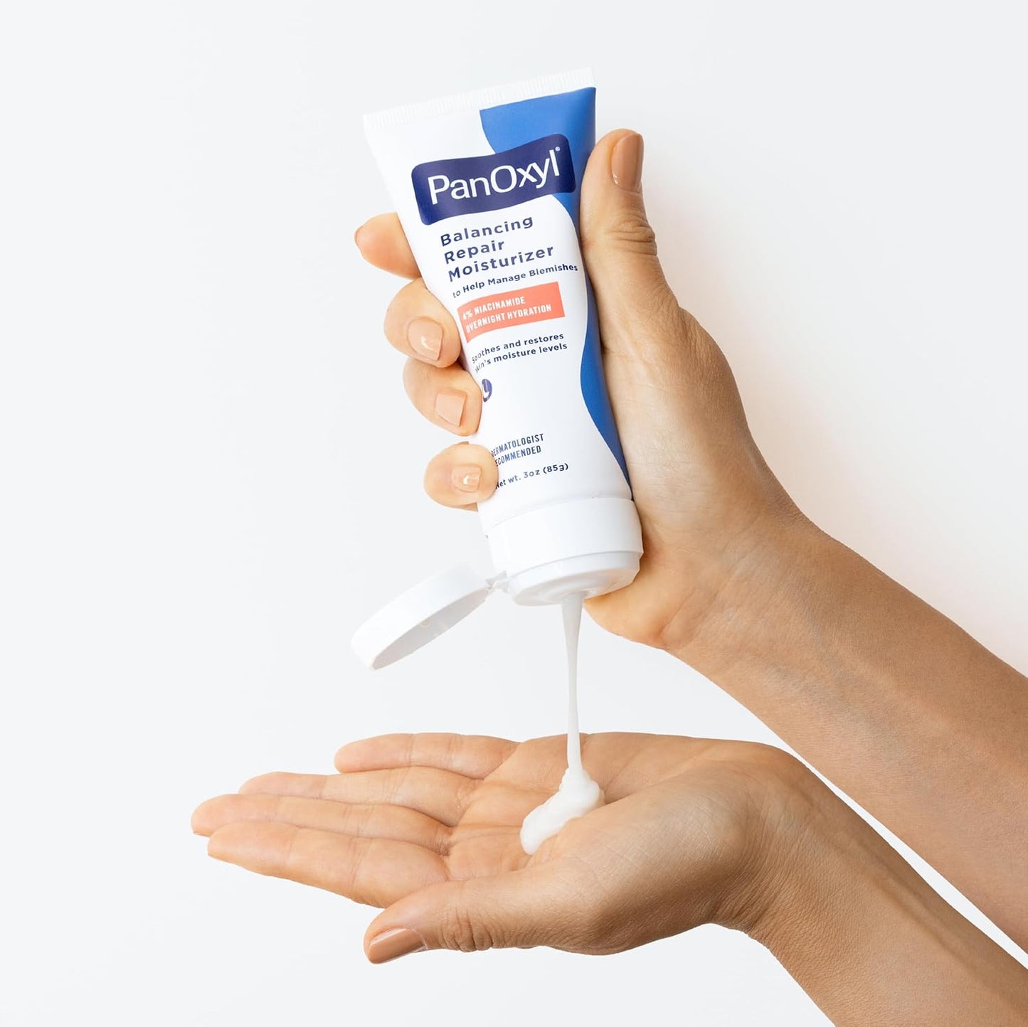 PanOxyl_PM_Balancing_Repair_Moisturizer_with_Niacinamide,_Ceramides_and_Cica,_Hydrating_Face_Moisturizer,_Acne_Prone_Skin_and_Dry_Skin,_Non-Comedogenic_Night_Face_Moisturizer,_3_oz