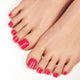 M-S Square Toenails-Berry Pie