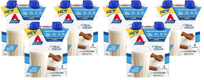 Atkins High Protein Shake, 15g Protein, 2g Net Carb, 1g Sugar, Keto Friendly, Chocolate Flavored Protein Shakes