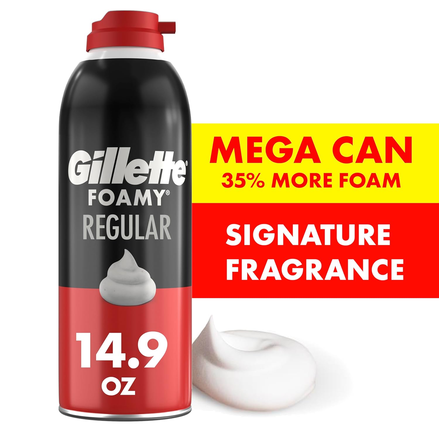 Gillette_Foamy_Classic_Shave_Foam_for_Men,_Protection_Against_Shaving_Irritation,_Quick_and_Smooth_Shave,_shaving_cream,_14.9_Oz