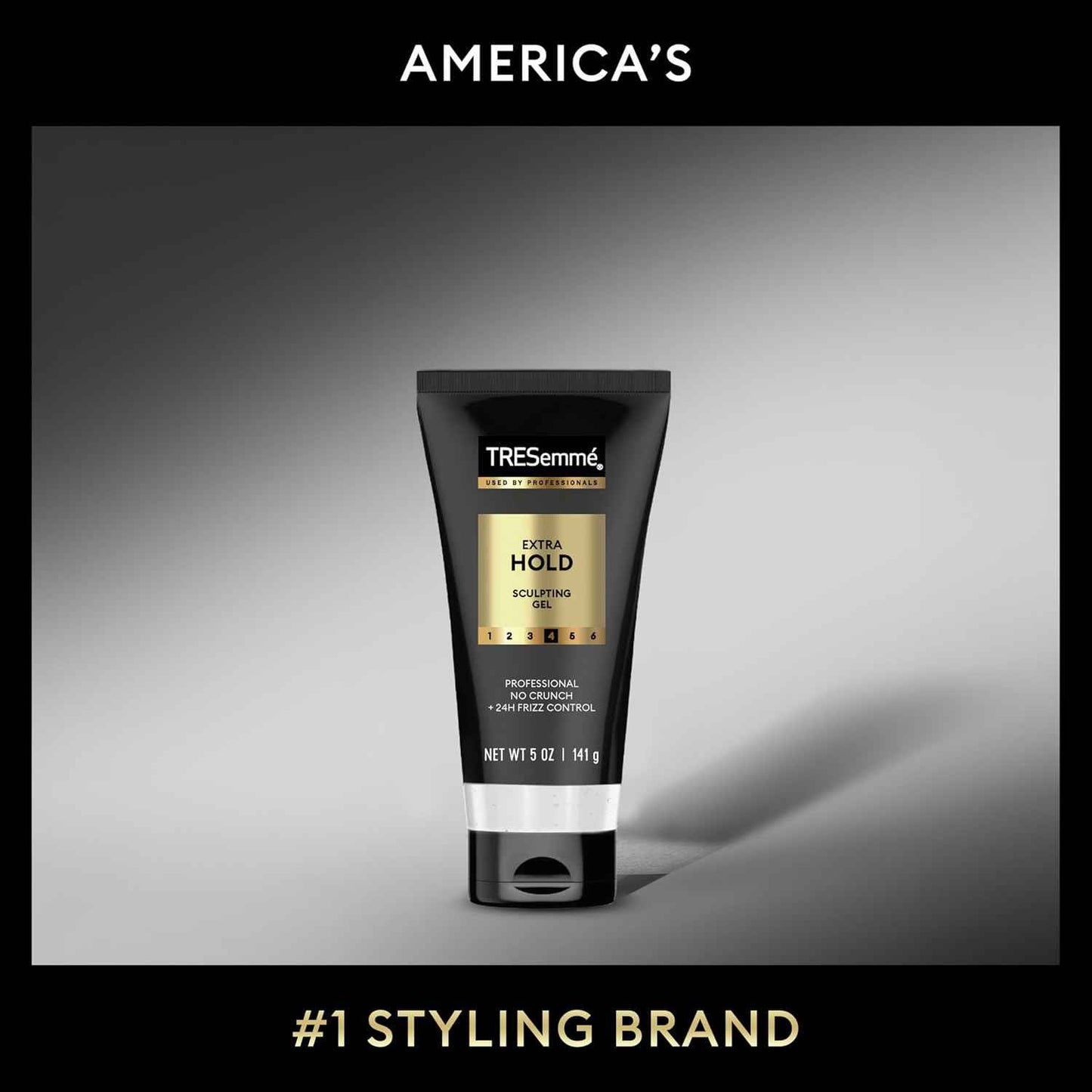 TRESemmé Alcohol-Free Gel Extra Hold for 24H Frizz Control, with Pro Lock Technology