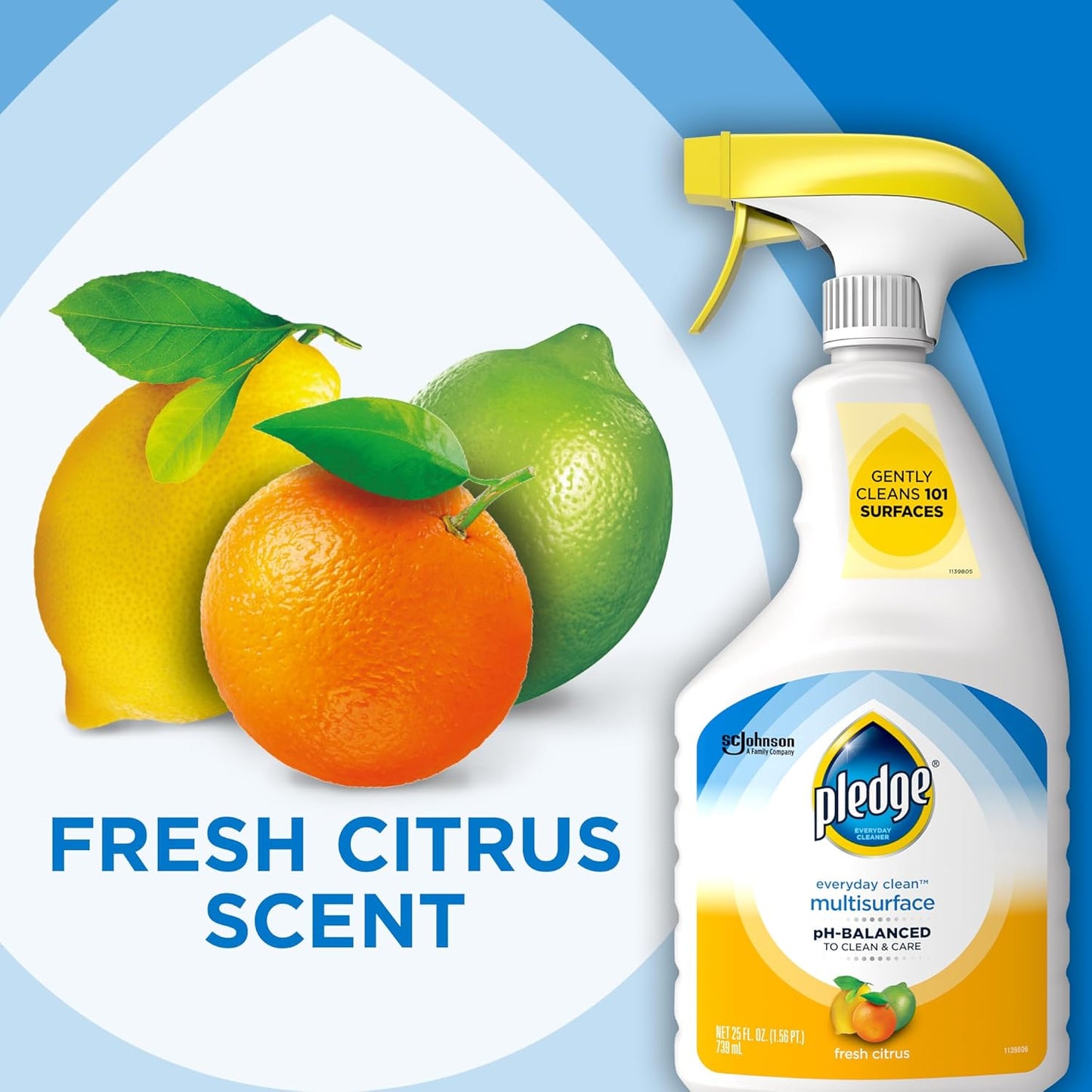 Pledge_pH-Balanced_Multisurface_Cleaner_Spray_for_Everyday_Care,_Fresh_Citrus_Scent,_25oz_(Pack_of_3)