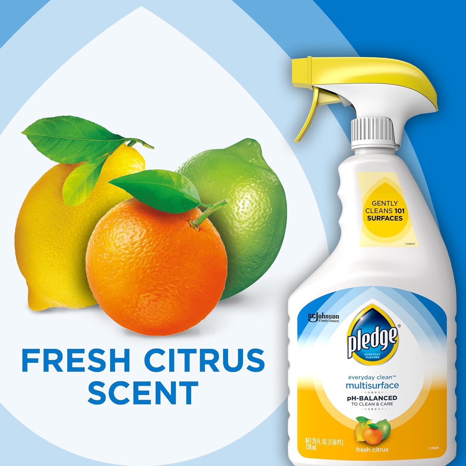 Pledge_pH-Balanced_Multisurface_Cleaner_Spray_for_Everyday_Care,_Fresh_Citrus_Scent,_25oz_(Pack_of_3)