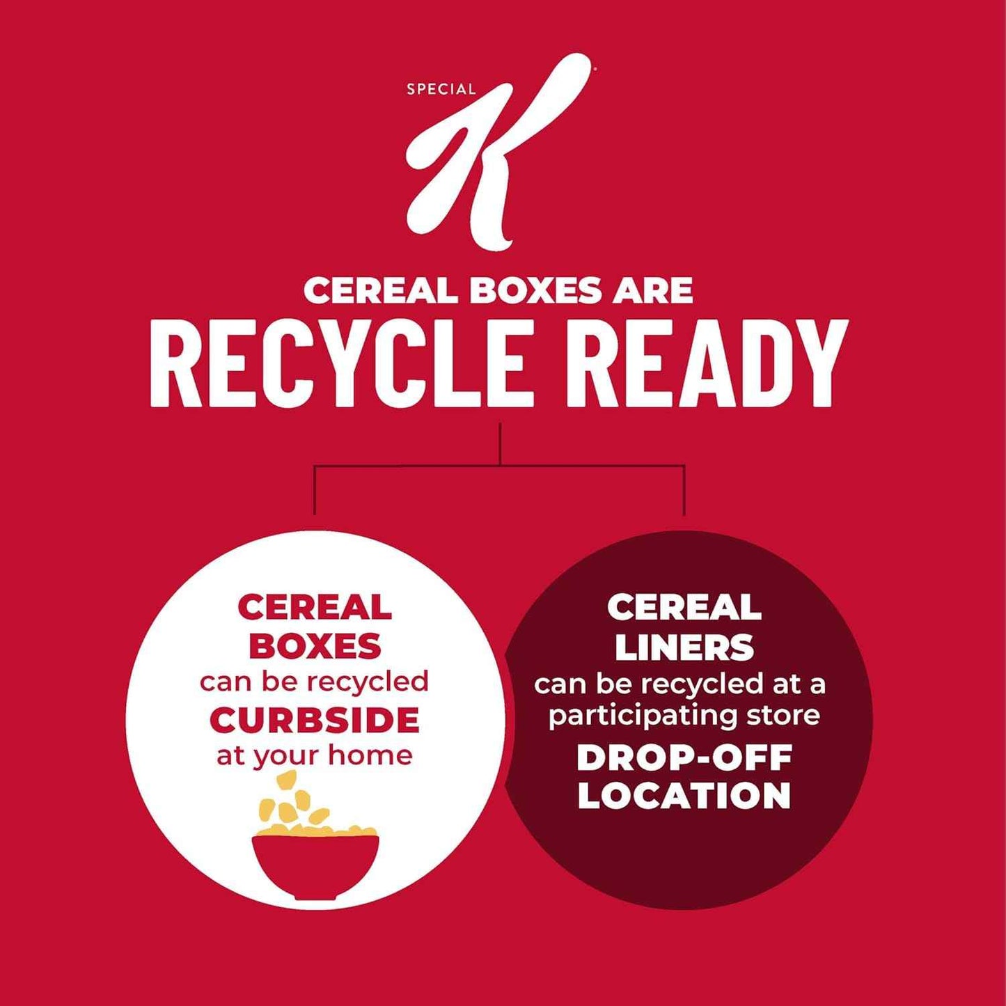 Kellogg's Special K Breakfast Cereal, Family Breakfast, Fiber Cereal, Family Size, Red Berries