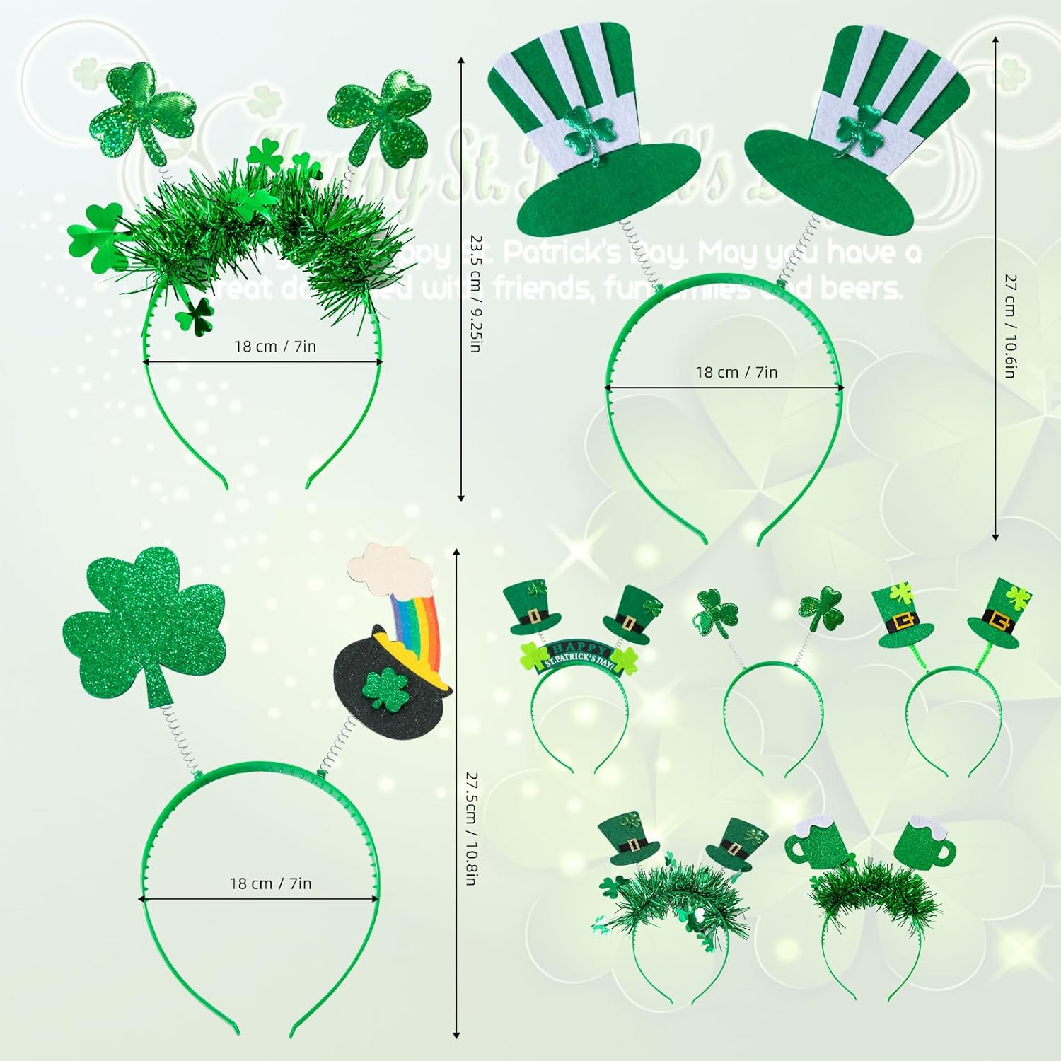 8Pcs_St._Patrick's_Day_Headbands,_Green_Shamrock_Clover_Hats_Headband_Boppers,_Saint_Patricks_Day_Irish_Headwear_Costume_Accessories_Top_Hat_Head_Band_Bopper_Party_Favors_for_Women_Men