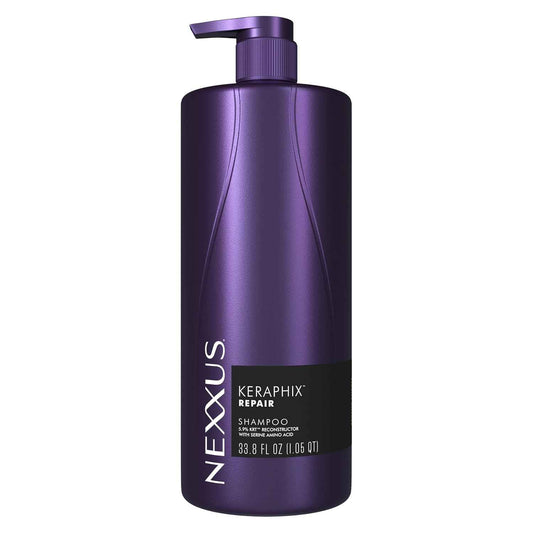 Nexxus KERAPHIX Shampoo for Damage Repair for Damaged Hair Powered by KRT Keratin Resistance Therapy with Liquid Crystal Amino Acids