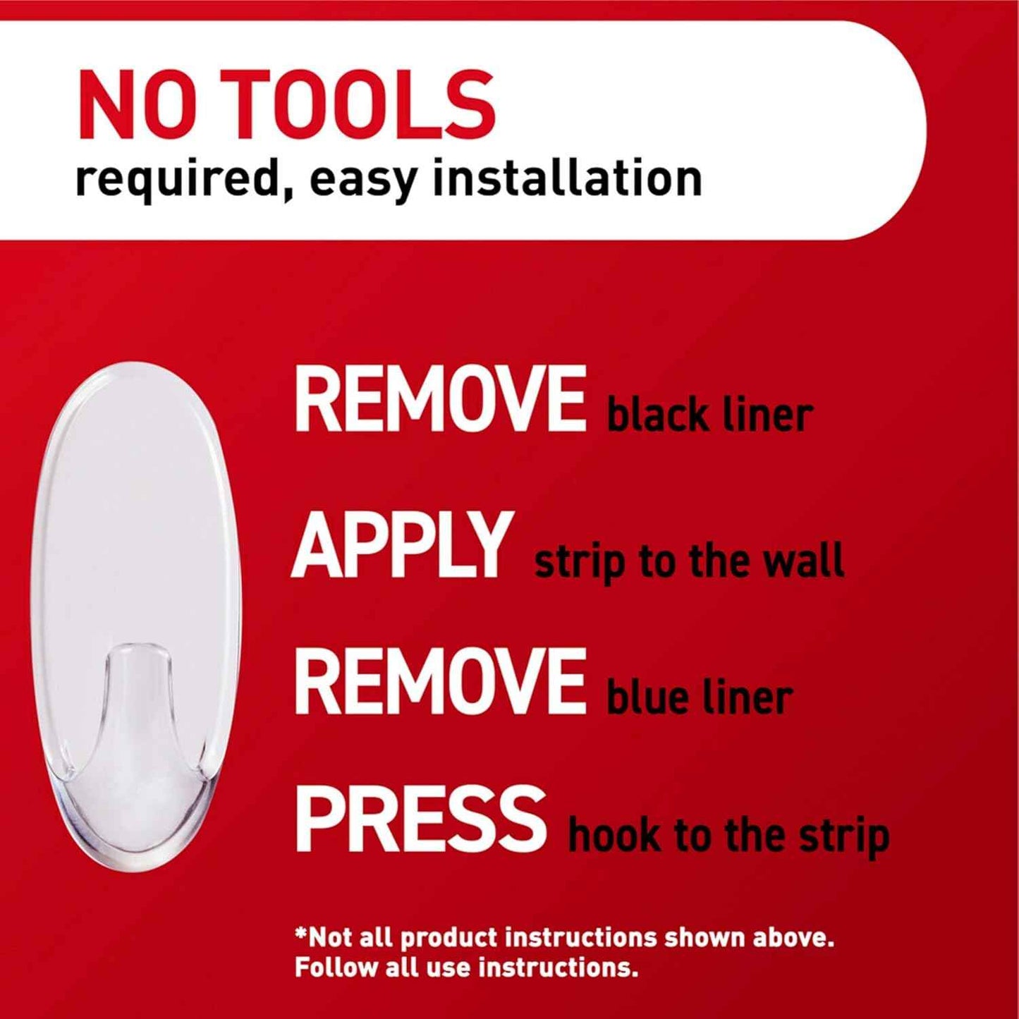 Command Medium Clear Wall Hook, 7 Wall Hook and 12 Strips, Damage-Free Hanging with Adhesive, Great for Hanging Home Decor, Holds up to 2 lb
