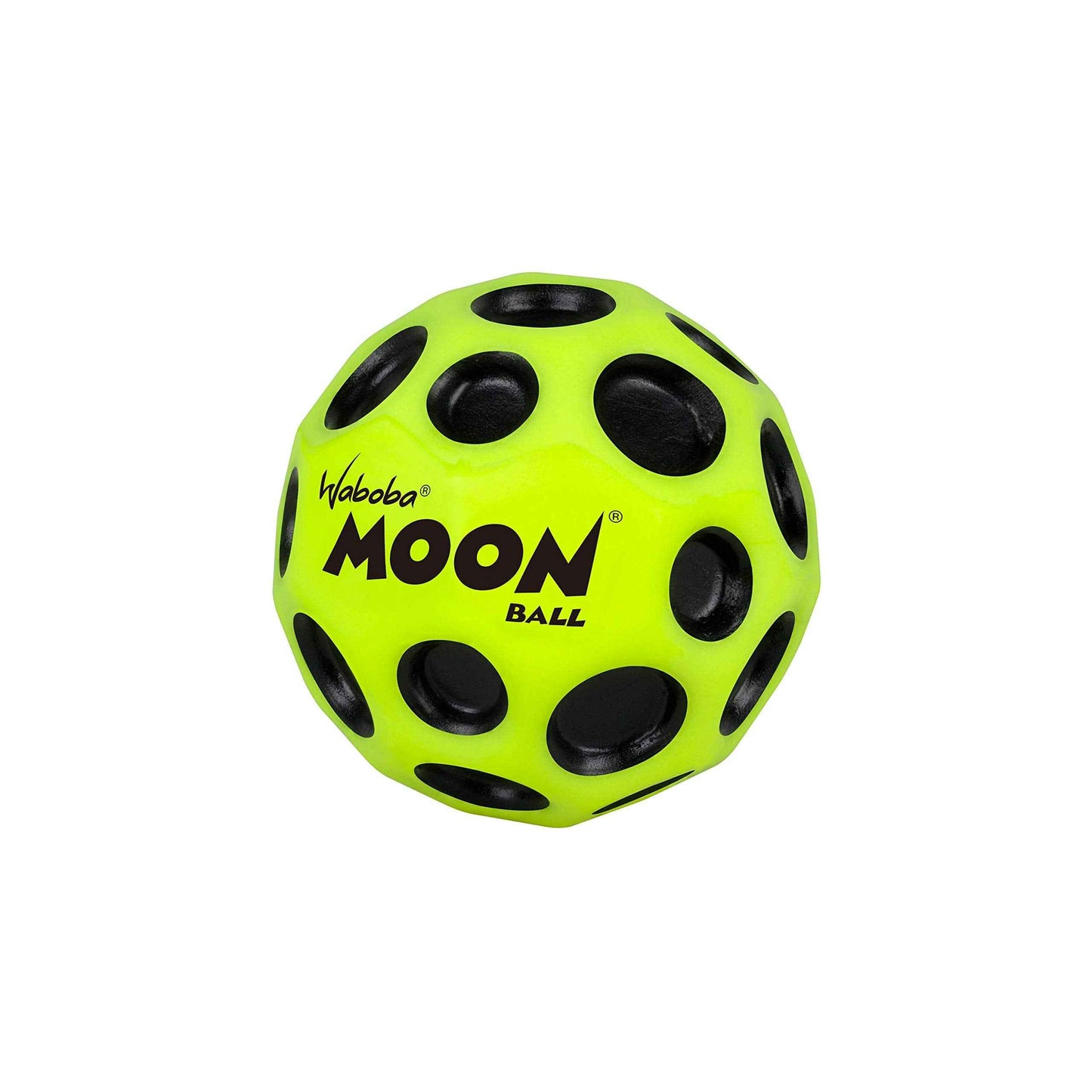 Waboba The Original Moon Ball - Hyper Bouncy Ball – Makes Pop Sound When Bounced - All Ages Extreme Bounce & Fun - Perfect for Active Play & Indoor or Outdoor Games