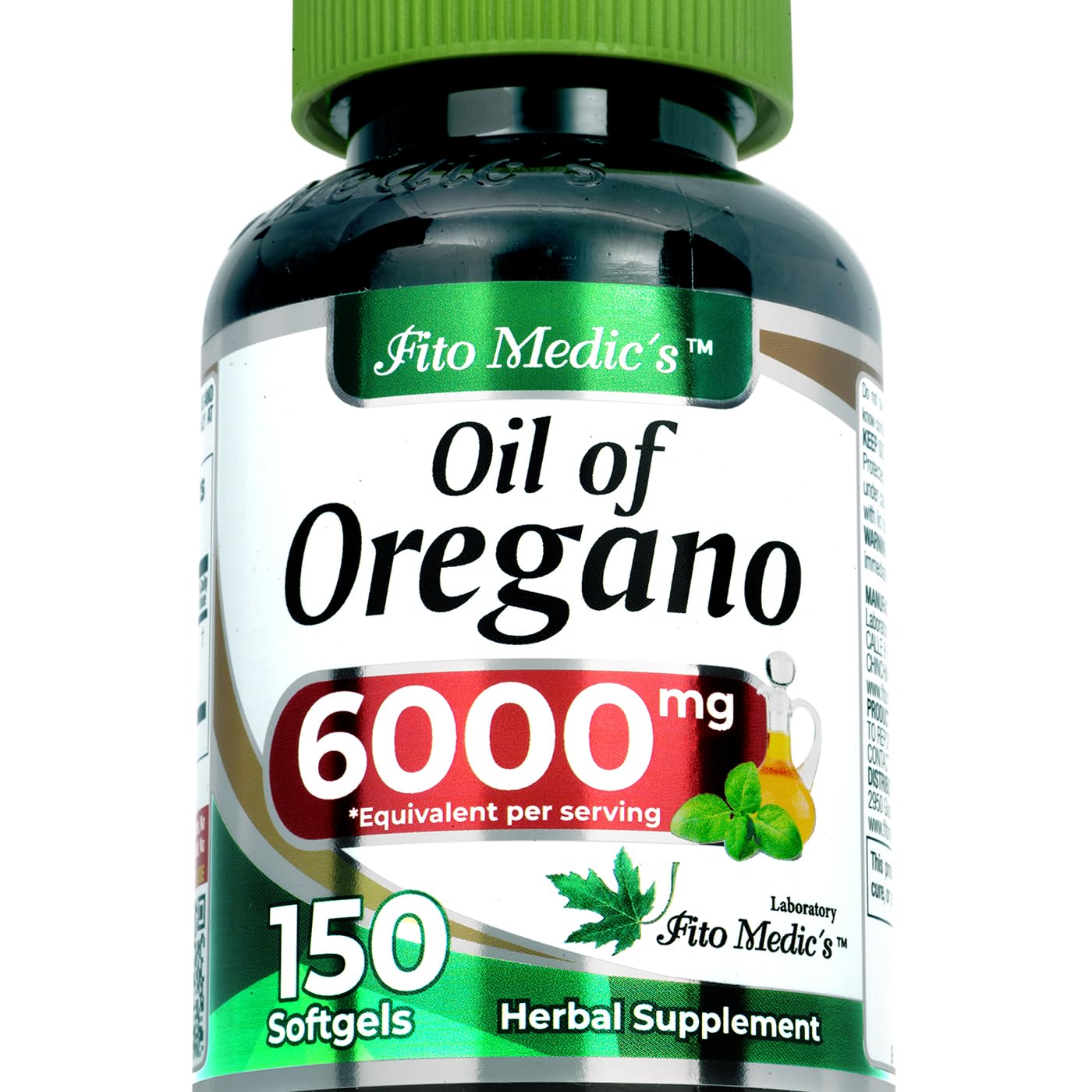 FITO MEDIC&amp;#39;S Lab | Oil of Oregano | 150 softgels | Oregano Oil |Herbal Supplement.