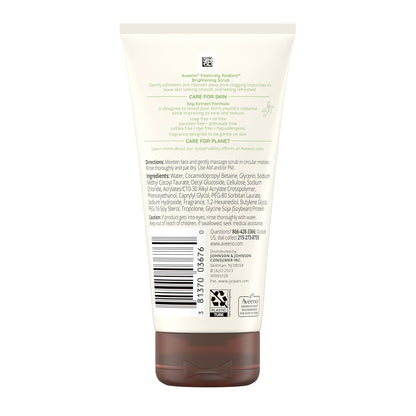 Aveeno_Positively_Radiant_Skin_Brightening_Exfoliating_Daily_Facial_Scrub,_Gentle_with_Moisture-Rich_Soy_Extract,_Helps_Improve_Skin_Tone_&_Texture,_Oil-_&_Soap-Free,_Hypoallergenic,_5_oz