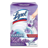 Lysol Click Gel Automatic Toilet Bowl Cleaner, Toilet Gel Stamp, Toilet Freshener, Bathroom Essentials