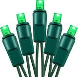 Holiday Essence 60 LED Mini Christmas Lights, Multi Color, Professional Grade for Indoor & Outdoor Use - Energy Efficient LED Bulbs - Wire - UL Certified
