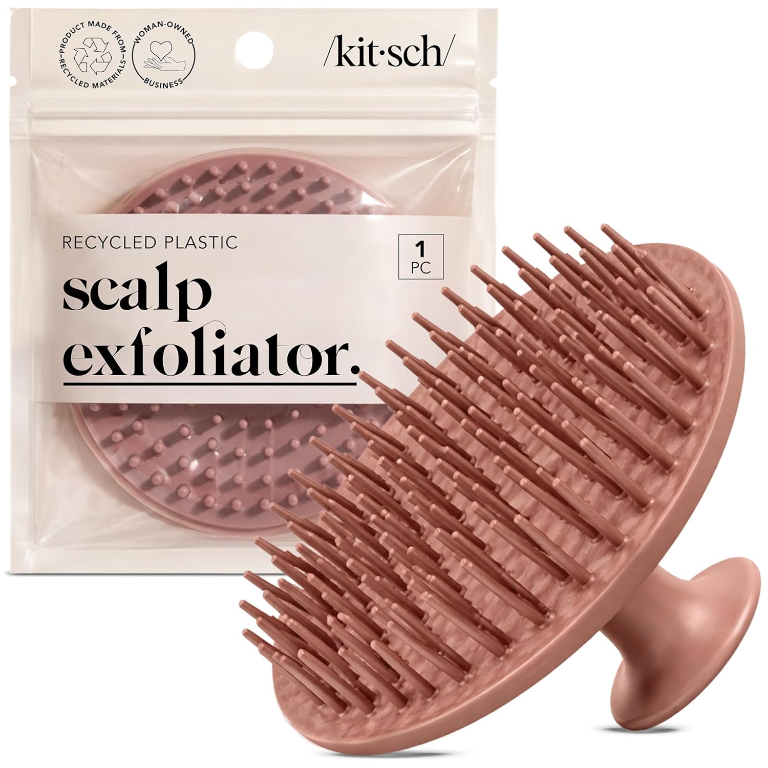 Kitsch_Scalp_Massager_for_Hair_Care_-_Scalp_Scrubber,_Shampoo_Brush_&_Exfoliator_for_Scalps-_Hair_Scrubber_for_Relaxing_Bath_-_Terracotta