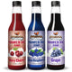 Blue Raspberry, Very cherry, Grape