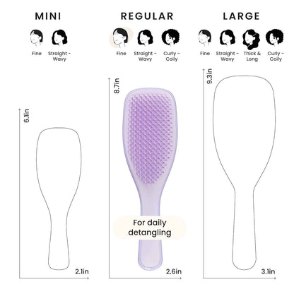 Tangle Teezer Fine Ultimate Detangler Brush, Dry & Wet Hair Brush to Detangle & Reduce Breakage for Fine Hair Types
