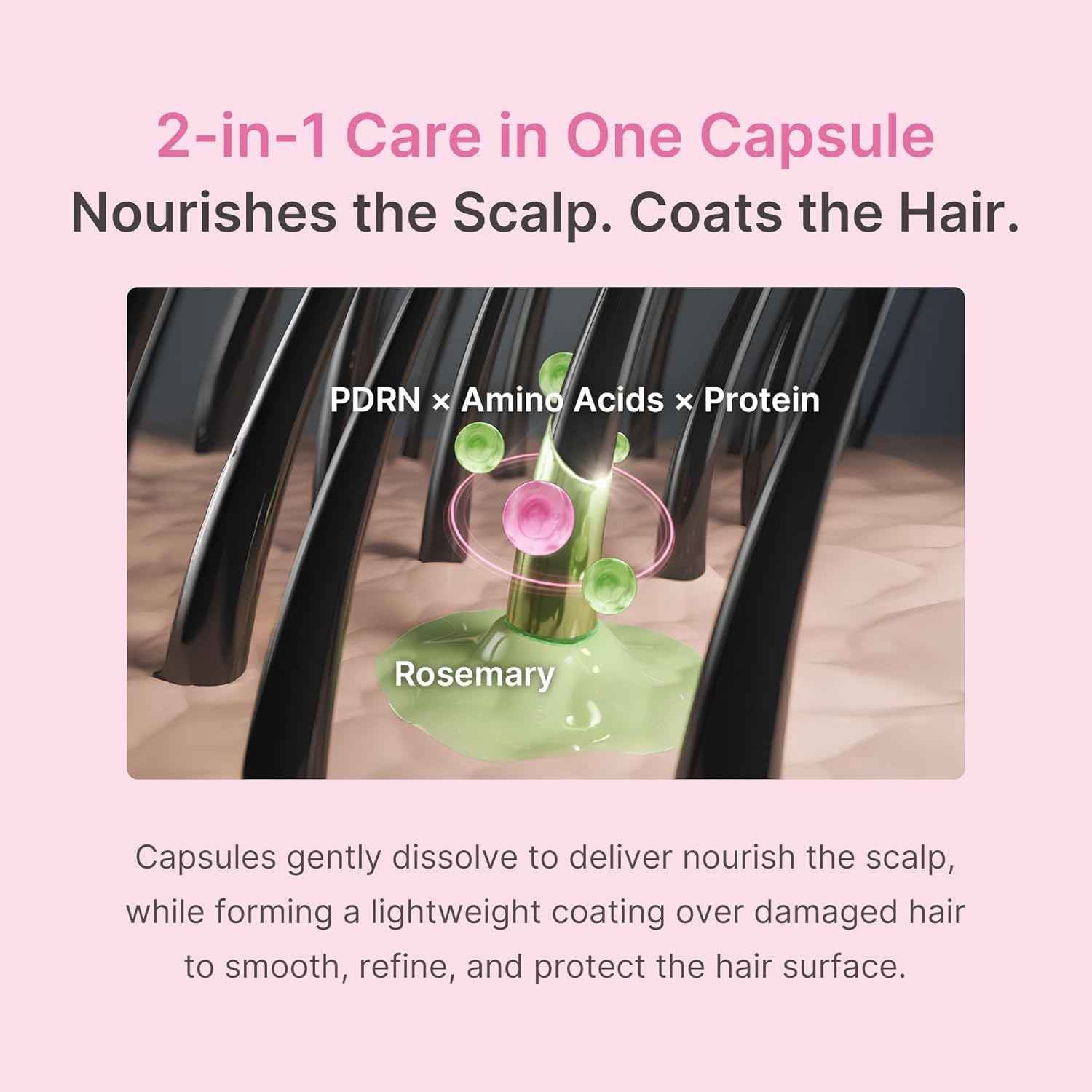 medicube Rosemary PDRN Scalp to Strand Nourishing Conditioner | Lightweight Yet Effective Care for Dry, Fine, Weak-Looking Hair | Amino Acid for Strength & Softness | Korean Hair Care, 8.45 fl.oz