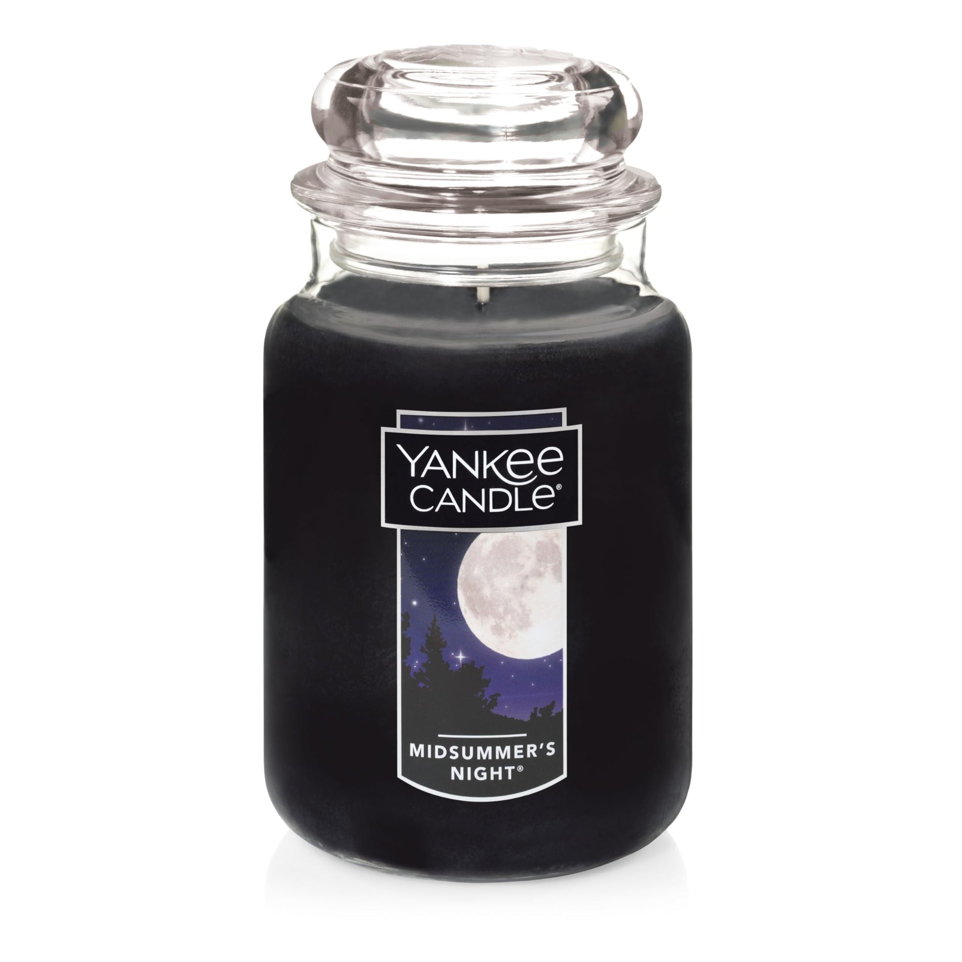 Yankee Candle MidSummer&amp;#39;s Night Scented Classic Large Single Wick Jar Candle 22oz with Over 110 Hours of Burn Time Ideal for Dinner Parties Relaxing Saturdays and Special Occasions
