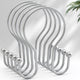 Chrome - Minimalist - Double Shower Hooks