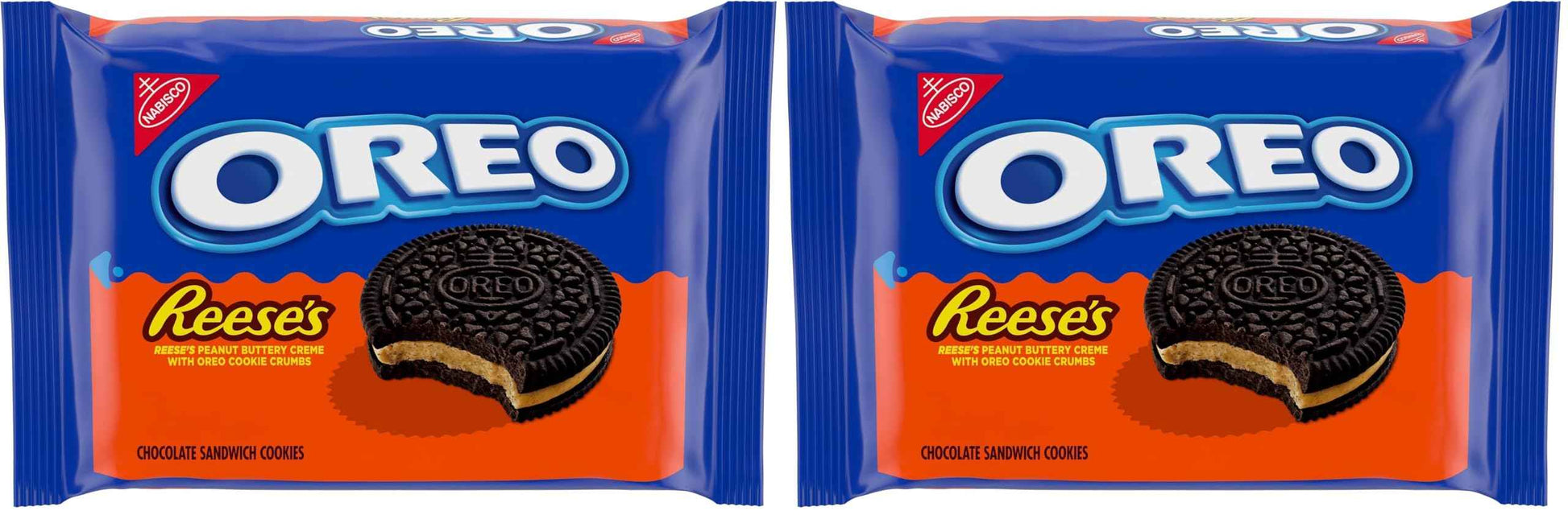 OREO REESE'S Peanut Buttery Creme Chocolate Sandwich Cookies, 12.35 oz