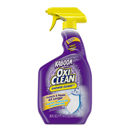 OxiClean Shower Guard Daily Shower Cleaner, 30 oz., Protects & Repels Stains