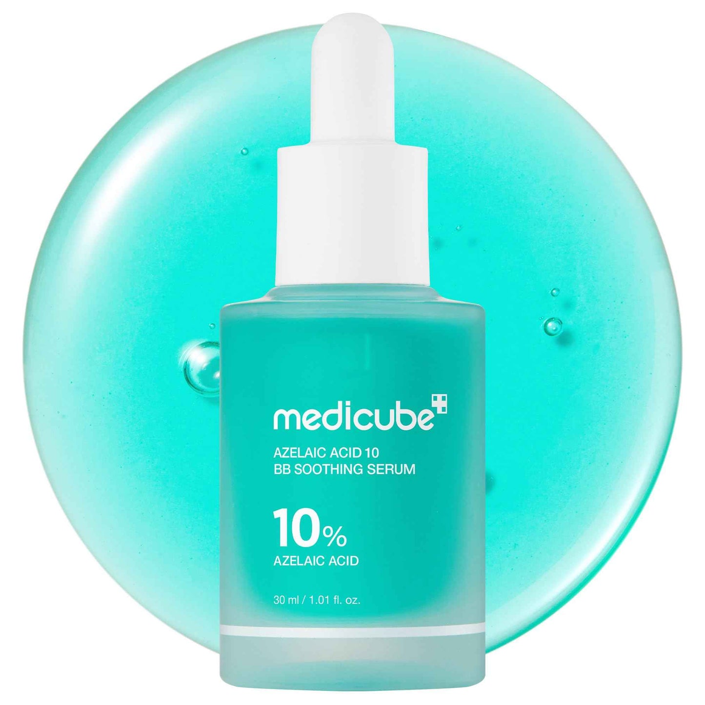 medicube Azelaic Acid 10 Soothing Serum | Clarifying Serum for Troubled & Oily-Prone Skin with B3+B5 | Stressed Skin Calming & Post-Blemish Tone Care | Korean Skincare 30ml, 1.01 fl oz